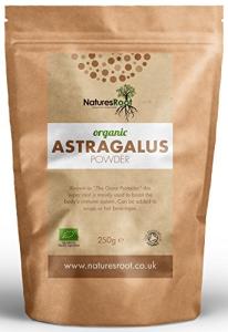 Organic Astragalus Root Powder 250g for Vitality