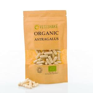 Organic Astragalus Energy Capsules for Wellness 200ct