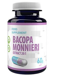 Bacopa Monnieri Extract 8000mg - Vegan Capsules