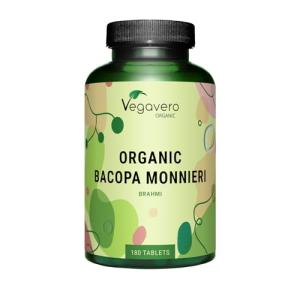Vegavero Bacopa Monnieri 1500 mg Vegan Tablets