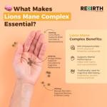 Lions Mane 2000mg Nootropic for Focus & Clarity