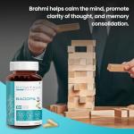 Biovitalia Bacopa Monnieri Capsules for Brain Support