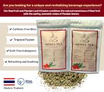 Caffeine-Free Bael Fruit and Pandan Leaf Tea