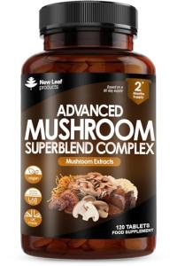 Mushroom Complex: Lions Mane & Cordyceps Blend