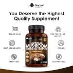 Mushroom Complex: Lions Mane & Cordyceps Blend
