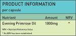 Evening Primrose Oil 1000mg - Women's Health Support