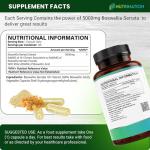 Boswellia Serrata 5000mg Capsules for Joint Support