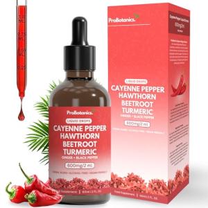 Cayenne Pepper Drops for Circulation and Energy