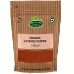Organic Cayenne Pepper 100g - Rich and Warm