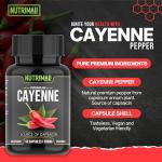 NutriMali Organic Cayenne Pepper 90 Vegan Capsules