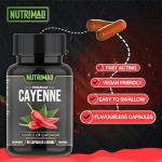 NutriMali Organic Cayenne Pepper 90 Vegan Capsules