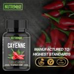 NutriMali Organic Cayenne Pepper 90 Vegan Capsules
