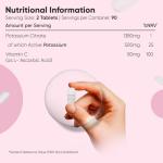 High Strength Potassium Supplement with Vitamin C