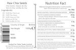 Seba Garden Raw Black Chia Seeds - 1 kg
