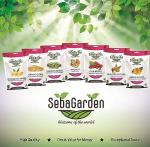 Seba Garden Raw Black Chia Seeds - 1 kg