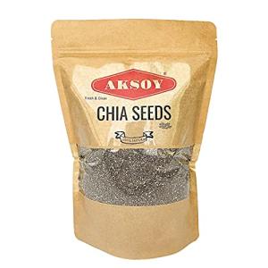 Aksoy Raw Black Chia Seeds - 1.25KG