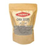 Aksoy Non-GMO Black Chia Seeds, 625G