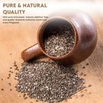 Raw Vegan Chia Seeds 900g - Pure & Natural