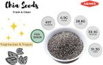 Aksoy Non-GMO Black Chia Seeds, 625G