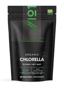 Organic Chlorella 2000mg - 300 Vegan Tablets