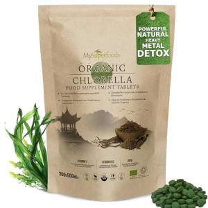 Organic Chlorella Tablets - Natural Protein Source