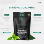 Organic Spirulina & Chlorella 2000mg - 300 Tablets