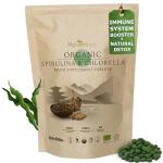 Organic Spirulina & Chlorella Tablets for Immunity