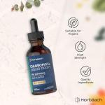 Chlorophyll Drops - Mint Flavor, Vegan, 100ml