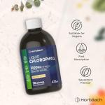 Mint-Flavored Liquid Chlorophyll Drops - 3100mg