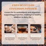 Ceylon Cinnamon Powder - 100% Pure & Natural
