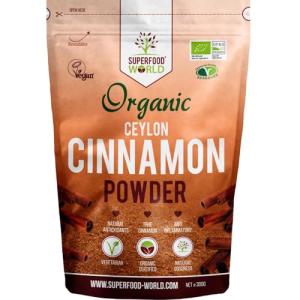 Organic Ceylon Cinnamon Powder 300g - Superfood Spice