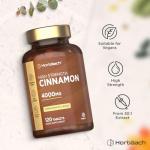 Cinnamon 4000mg Tablets for Blood Sugar Support