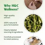 H&C Cissus Capsules - 900mg, Vegan Bone Support