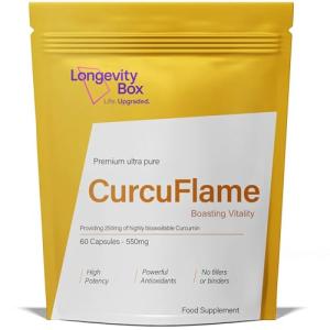 CurcuFlame Turmeric Capsules with Ginger & BioPerine