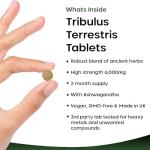 High Strength Tribulus Terrestris with Ashwagandha Tablets