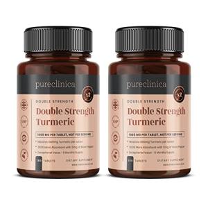 Double Strength Turmeric 1000mg with Black Pepper 360 Tablets