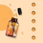 High-Potency Curcumin Capsules with Black Pepper