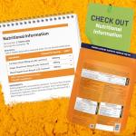 High Strength Turmeric Tablets with Black Pepper & Ginger