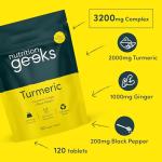 Turmeric Tablets 2000 mg with Black Pepper & Ginger