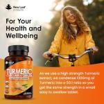 High Strength Turmeric Tablets with Black Pepper & Ginger