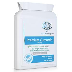 Curcumin 95% with Black Pepper 500mg, 60 Capsules