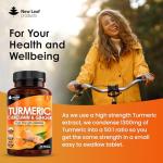 High Strength Turmeric Tablets with Black Pepper & Ginger
