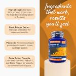 Zipvit Curcumin 95 with Bioperine, 90 Vegan Tablets