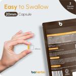 Organic Turmeric Capsules with Black Pepper & Ginger