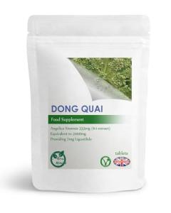 Dong Quai 2000mg Tablets for Menopause Support