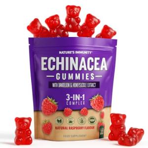 Echinacea Gummies with Dandelion & Honeysuckle - Vegan