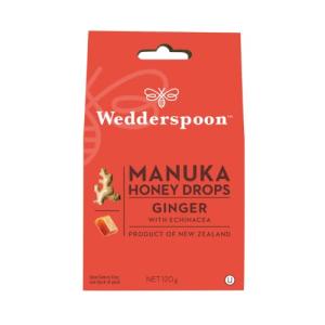 Wedderspoon Manuka Honey Ginger Echinacea Drops