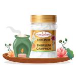 MANGALAM Pure Camphor 100g Jar for Aromatherapy
