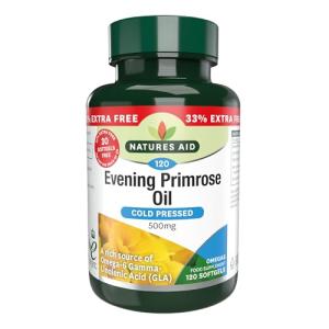 Evening Primrose Oil 500mg – Hormonal Balance & Skin Support