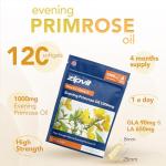 Evening Primrose Oil 1000mg, 120 Softgels